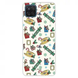 Funda Para Samsung Galaxy M12 Oficial De Disney Friends Iconos Navideños - Clásicos Disney