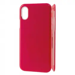 Ksix Funda Folio para iPhone X/Xs Roja