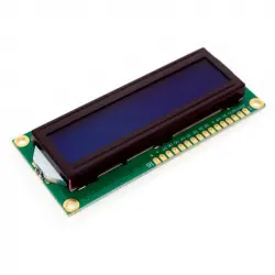 OcioDual Pantalla LCD Fondo Azul 16x2 HD44780 para Arduino
