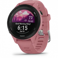 Reloj deportivo - Garmin Forerunner 255, Rosa, Pantalla 1.3", Pay™, Bluetooth, Autonomía 14 días modo reloj inteligente y 30 horas en GPS