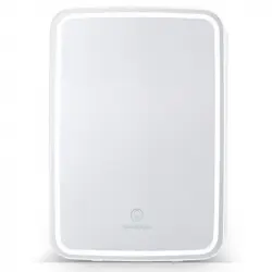 Schneider Scmf10mw Mini Nevera Para Maquillaje Portátil 9 L Modo De Iluminación Espejo Led Regulable Función Frio/calor