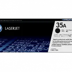 Tóner - HP 35A LaserJet, Negro, CB435A
