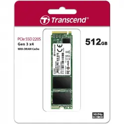 Transcend MTE220S SSD 512GB M.2 NVMe PCIe Gen3 x4