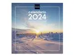 Calendario de pared 2024 Finocam 30x30 Naturaleza con espacio para anotaciones