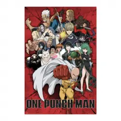 Erik Editores One Punch Man Heroes Poster 91.5x61 Cm