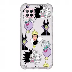 Funda Brillantina Para Huawei P40 Lite Oficial De Disney Villanas Patrón - Villanas Disney