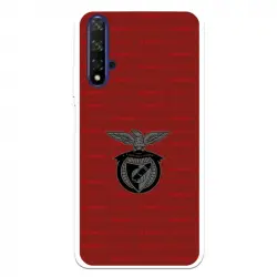 Funda Para Huawei Honor 20 Del Escudo Fondo Granate - Licencia Oficial Benfica