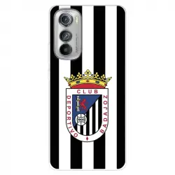 Funda Para Motorola Edge 30 Del Club Deportivo Badajoz Escudo Blanquinegro - Licencia Oficial Club Deportivo Badajoz