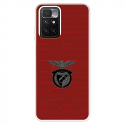 Funda para Xiaomi Redmi 10 del Escudo Fondo Granate Licencia Oficial Benfica