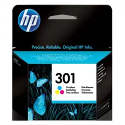 HP - Cartucho De Tinta Original 301 Tricolor (CH562EE)