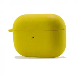 Ksix Funda Eco-Friendly Amarilla para AirPods Pro