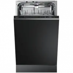 Lavavajillas integrable - Teka DFI 44700, 10 servicios, 7 programas, 45 cm, Media carga, Negro