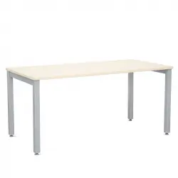 Mesa Oficina Erable Musset Kunna 160x80 Cm Pata Gris