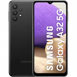Móvil - Samsung Galaxy A32 5G, Negro, 128 GB, 4 GB RAM, 6.5" HD+, Quad Cam, MTK D720, 5000 mAh, Android 11