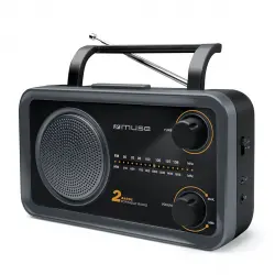 Muse - Radio Analógica Muse M-06 DS Negro.