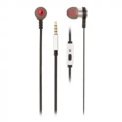 NGS Cross Rally Auriculares con Micrófono Plata