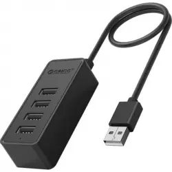 Orico Hub USB 4x USB 2.0 Negro