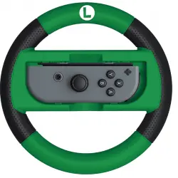 Volante - Hori Mario Kart 8 Deluxe (Luigi version), Para mando Joy-Con de Nintendo Switch, Verde