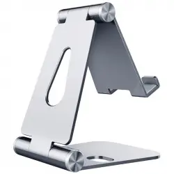 Aisens Soporte con Pivotes para Tablet/Smartphone hasta 8" Plata