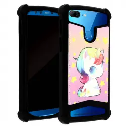 Avizar Funda Unicornio Rosa para Smartphone 5.2" a 5.5"