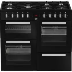 Beko Cocina A Gas 159l 7 Fuegos Negra - Pf335325db