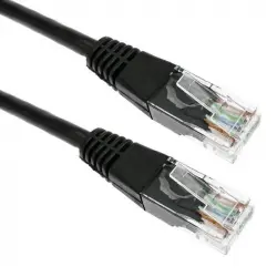 BeMatik Cable de Red UTP RJ45 Cat.5e 5m Negro