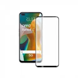 Contact Extreme 2.5D Protector Cristal Templado Negro para Oppo Reno4Z 5G