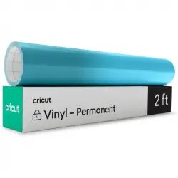 Cricut Vinilo Permanente con Cambio de Color Termoactivado por Calor 30.5x61cm Azul/Turquesa