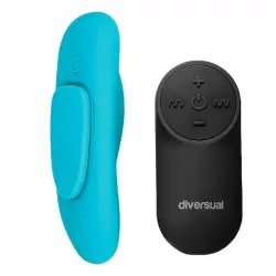 Diversual Venus Panty Tanga Vibrador Turquesa