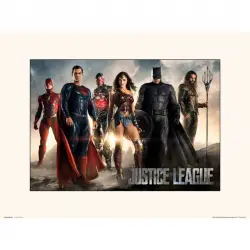 Erik Lámina DC Comics Liga de la Justicia Personajes 40x30cm