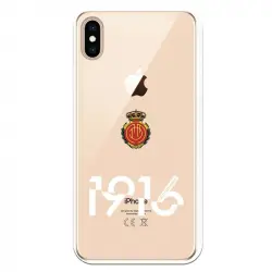 Funda Para iPhone Xs Max Licencia Oficial Rcd Mallorca 1916 Transparente