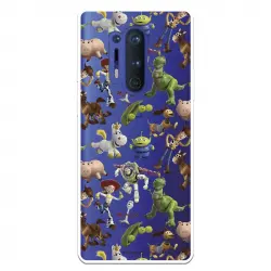 Funda Para Oneplus 8 Pro Oficial De Disney Muñecos Toy Story Siluetas - Toy Story