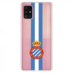Funda Para Samsung Galaxy A51 5g Del Rcd Espanyol Escudo Albiceleste Escudo Albiceleste - Licencia Oficial Rcd Espanyol
