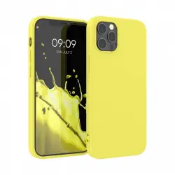 Icoveri Funda de Silicona Antigolpes Amarilla para iPhone 12 Pro Max