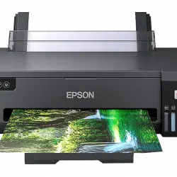 Impresora - Epson Ecotank ET-18100, Inyección de tinta, 22 ppm, 5760 x 1440 dpi, Color, Negro
