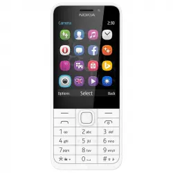 Nokia 230 Dual Sim Plata/Blanco Libre