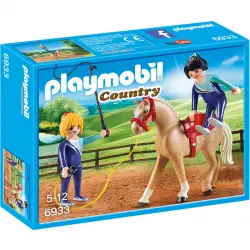 Playmobil Country Entrenadora de Caballos