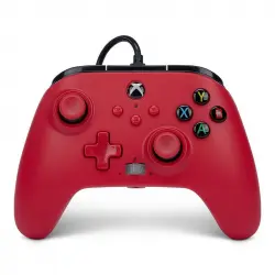 Power A Mando con Cable Extraíble Artisan Red para Xbox Series/One/PC