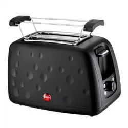 Tostadora, Eldom To245b, 900w, Negro, Tostada Crujiente Para El Desayuno