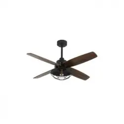 Akunadecor - Ventilador De Techo Metal Negro Aquilo
