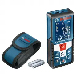 Bosch GLM 50 C Professional Medidor Láser de Distancia Bluetooth con Sensor de Inclinación hasta 50m
