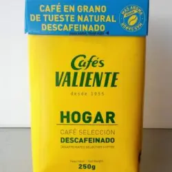Café en grano Valiente Hogar descafeinado