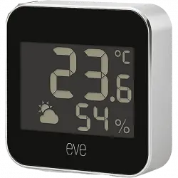 Estación meteorológica - Eve Weather, Compatible iOS, Tendencia clima, Bluetooth, Gris