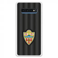 Funda Oficial Ud Almería Fondo Negro Para Samsung Galaxy S10 Plus