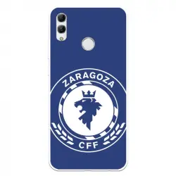 Funda Para Huawei P Smart 2019 Del Zaragoza Cf Femenino Escudo Grande Fondo Azul - Licencia Oficial Zaragoza Cf Femenin