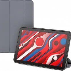 Funda tablet - SPC Cosplay Sleeve 2, Poliuretano, Plegable, Con imán, Compatible SPC, Gris