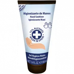 Gel higienizante manos - Air-Val 8792, 100 ml, Tubo, Previene la sequedad en las manos, Blanco