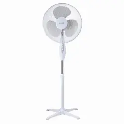 Haeger Cross Wind Ventilador de Pie 45W Blanco