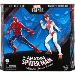 Hasbro Original Spider Man Legends Spider Man y Spinneret