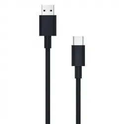 Nubbeh Borealis Cable USB-A a USB-C de Silicona Líquida 1.5m 3a 18W Negro
